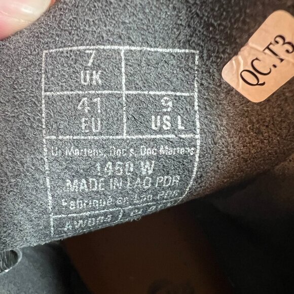 Dr. Martens Boots Black Glossy Women's 9 - Picture 8 of 8